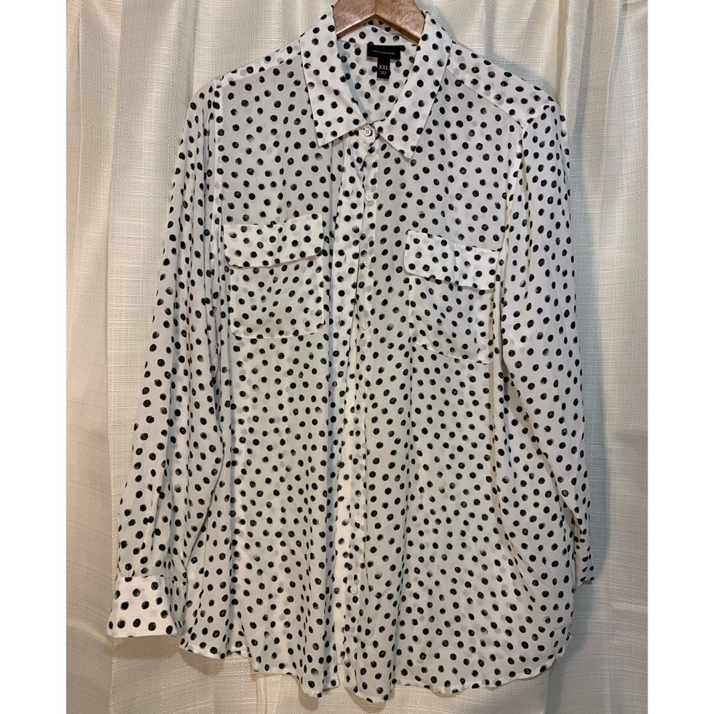 Polka dot top